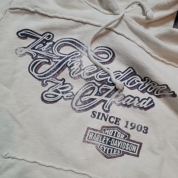 Harley Davidson Women's Hoodie Sweatshirt Size 1W - Picture 2 of 5